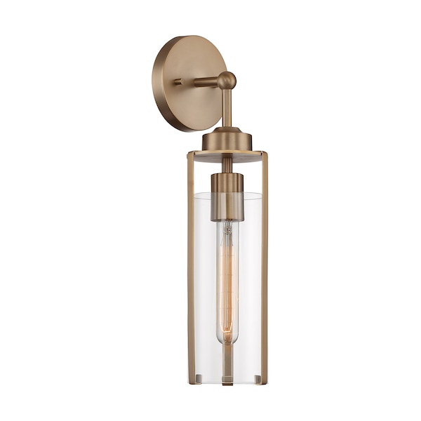 Nuvo Fixture, Indr Sconce, 1-Lght, Incandescent, 60W, 120V, T9, Medium Base, Length: 5.25 60/7151 - main